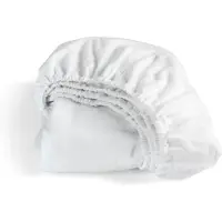 Coppens Cinderella hoeslaken standaard molton 120x200 white tot 25cm |