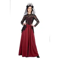 Coppens Gothic - 100% Polyester - Halloween kostuums | Maat 46 |