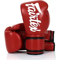 Fairtex BGV14 Microfiber Bokshandschoenen - Rood 16 oz