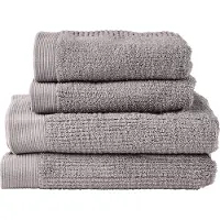 Zone Denmark Handdoekenset Towels Classic Gull Grey (Set van 4)