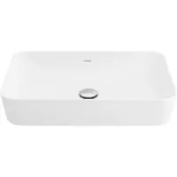 SaniGoods Aqualis keramische waskom 60x40cm wit glans