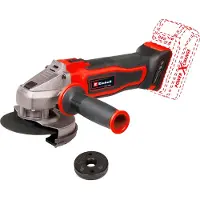 Einhell Power X-Change TE-AG 18/115 Q Li Solo 4431165 Haakse accuslijper 115 mm Zonder accu, Zonder lader, Incl. snelspanmoer 0 W 18 V 0 mAh