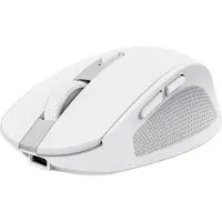 Trust Ozaa Compact - Draadloze Muis - Multi-device - Stille Knoppen - Oplaadbaar - Wit