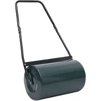 vidaXL Gazonroller 50 L 63 cm groen en zwart