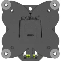 Meliconi SlimStyle Plus 100 S 63,5 cm (25'') Zwart