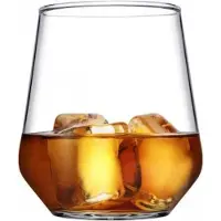 Pasabahce Whiskey glazen, Cocktailglazen set van 6 - Allegra, 345ml