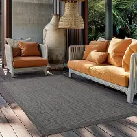 Muratap Solid binnen en buiten vloerkleed indoor & outdoor laagpolig effen - 140x200 cm