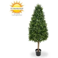 LeopoldFlora UV Kunst Buxus Pyramide 140 cm