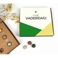 Blossombs Bloembommetjes - Papa cadeau - Cadeau voor papa - Vaderdagcadeau - Fijne vaderdag! - Geometrisch