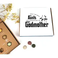 Blossombs Bloembommetjes - Zaadjes - Cadeau meter - godmother - only the best aunts get promoted to godmother - Bloemen - Zaad - Meter vragen - Wil je mijn meter zijn