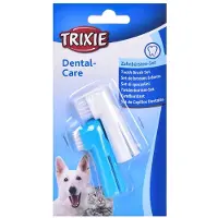 Trixie Vingertandenborstel Set 2 stuks 6 cm