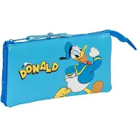 Safta Dubbele pennenhouder Donald, blauw, 22 x 12 x 3 cm
