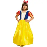 MOM Snow White Costume Geel 5-6 Years Kinderen