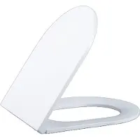 Qeramiq Dely Zitting - softclose - quickrelease - slim - wit glans SW1159504