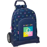 Safta Evolution Benetton 19l 46x30x14 Cm Rugzak Met Wielen