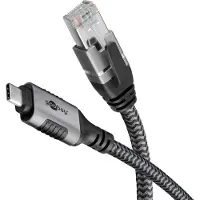Goobay USB C naar RJ45 kabel | | 1.5 meter