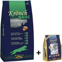 Kronch Basic Adult Hondenvoer - 13.5 KG + Premium Zalmsnacks - 600 Gram - Combideal