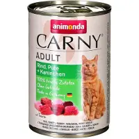 Animonda Carny Adult RIND, PUTE + KANINCHEN 6 x 400 g