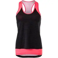 Agu Fietsshirt AGU Women Layered Racertop Essential Neon Coral-XS