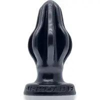 Oxballs - Airhole-2 - Buttplug met Vinnen - Zwart - Medium