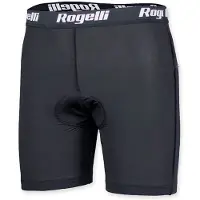 Rogelli MTB Fiets Binnenbroek Heren - MTB Ondershort met Zeem - Fietsonderbroek - Zwart - Maat L