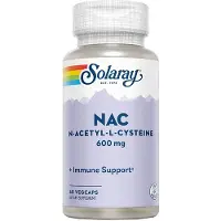 Solaray Nac N-acetyl-l-cysteine 600mg Amino Acid Capsules 60 Eenheden