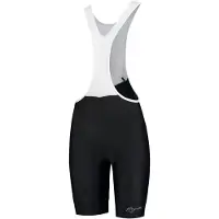 Rogelli Laura Korte Fietsbroek Dames - Bretels - Zwart - XL