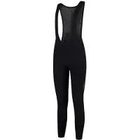 Rogelli Essential Lange Fietsbroek Dames - Zeem en Bretels - Zwart - L