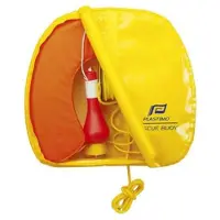 PLASTIMO Horseshoe Floating Oranje with Light