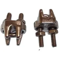 Goldenship Wire Rope Clip 25 Units Zilver 3 mm