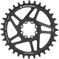 Wolf Tooth Direct Mount Kettingblad voor SRAM 8-Bolt Black