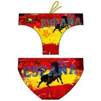 Turbo Spain Bull Tag 2015 Swimming Brief Geel,Rood 5XL Man