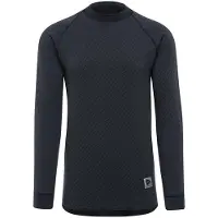 Thermowave - 3 in 1 Long Sleeve Shirt - Merino-ondergoed XXL, zwart/blauw