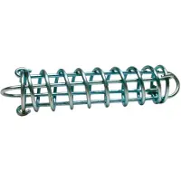 Nantong Five-wood Stainless Steel 202 Mooring Spring Zilver 6 x 310 mm