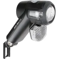 Axa Nox Sport 12 Lux - Fietslamp voorlicht - LED Koplamp - Fietsverlichting op Batterij - Auto/Off - Zwart