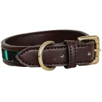 Kentucky Dogwear - Dogwear - Hondenhalsband - Handgeknoopte Parels - Zwart - Maat XXS - 28cm - Hondenriem