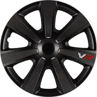 Gorecki Wieldoppenset VR Carbon 15" zwart