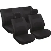 Carpoint Stoelhoesset 6-delig zwart