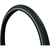 Dresco Buitenband Street - Bandenmaat 26 x 1.75 – ETRTO maat 47-559 - Veilige reflectie - Optimale grip bij alle weersomstandigheden - Lage rolweerstand – Hoge lekbestendigheid - Optimale grip - Zwart