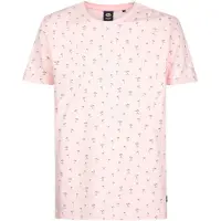Petrol Industries - Heren All-over Print T-shirt Serene - Roze - Maat XXL