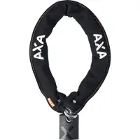 Axa 5011542, ketelslot, zwart, met sleutel, 645 mm, 1,05 cm, platina