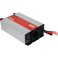 Carpoint Omvormer 12V naar 230V – 1000W / 2000W Piek – Met USB – Beveiligd – Ventilator – Voor Auto, Camper & Caravan