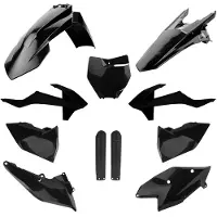 Polisport Complete plastic kit EXC-F/XC-W/XC-FW 17-19 zw