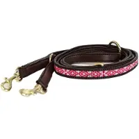 Kentucky Dogwear - Jacquard Hondenhalsband - Roze - Maat M/L - 58cm - Hondenriem
