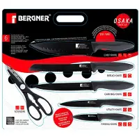 Bergner Osaka Set Van 5 Messen En Een Schaar