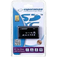 Esperanza Kaartlezer Extern Esperanza EA119 Zwart