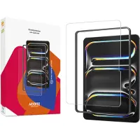 Accezz Glass screenprotector + Applicator voor de Apple iPad Pro 13 (2025) M5 / (2024) M4