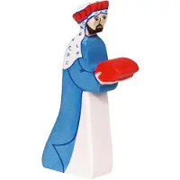 Holztiger Figurine - - Melchior 2 - Mauve - Voor Kinderen vanaf 3 jaar