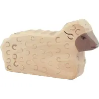 Holztiger - 80074 - FIGUUR - SCHAAP, UITGESTREKT