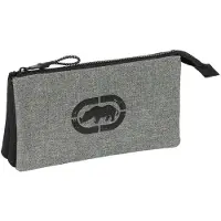 Big Buy Cooking Pennenetui met 3 vakken Eckō Unltd. Rhino Zwart Grijs 22 x 12 x 3 cm